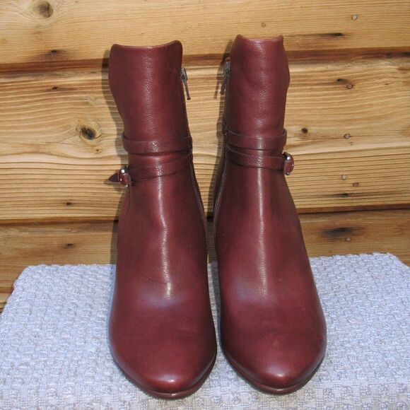 NWOB Ecco Sculptured Ankle Boots - Picture 4 of 13